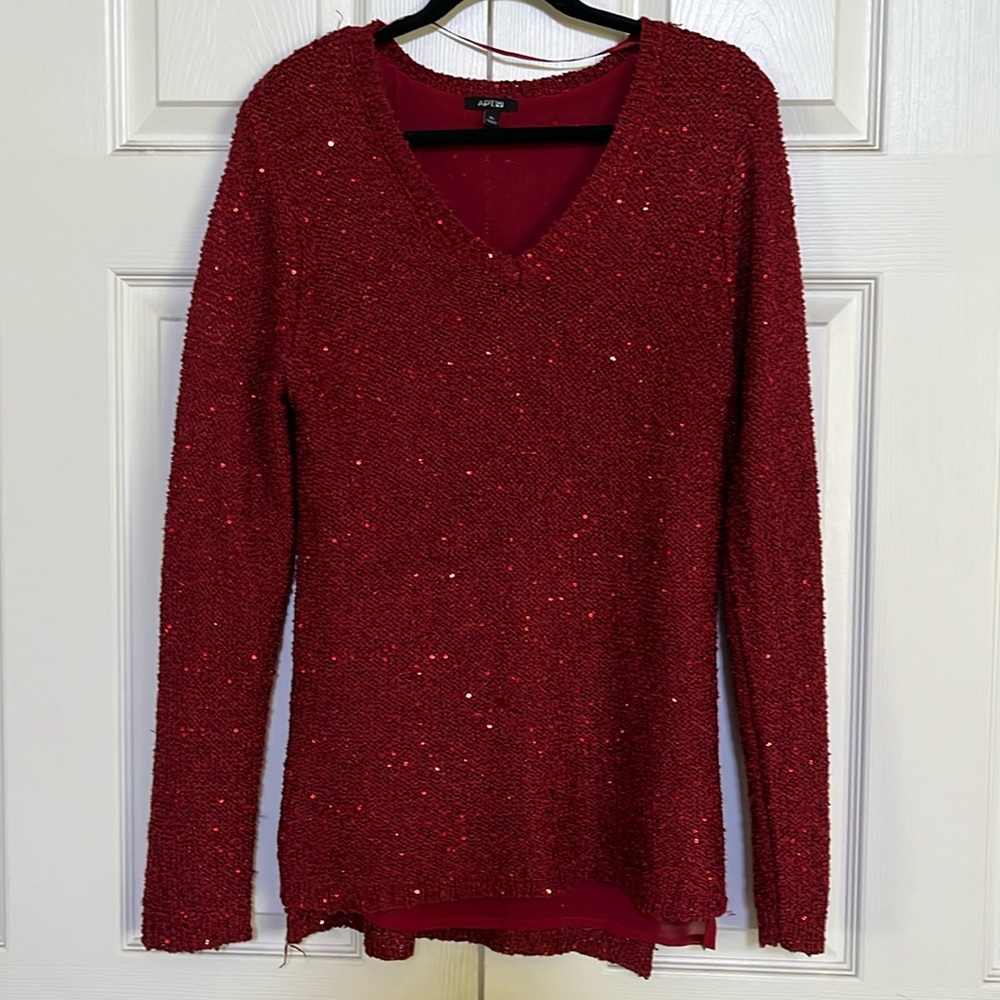 Beautiful red sweater